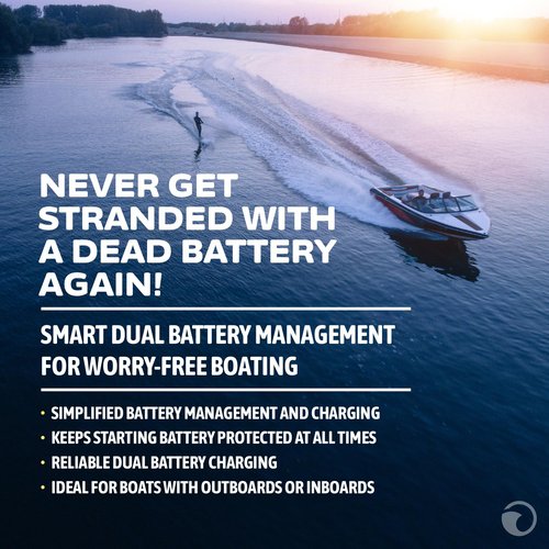 Blue Sea Systems Add-A-Battery Kit - 120A Dual Circuit System for Enhanced Power Management