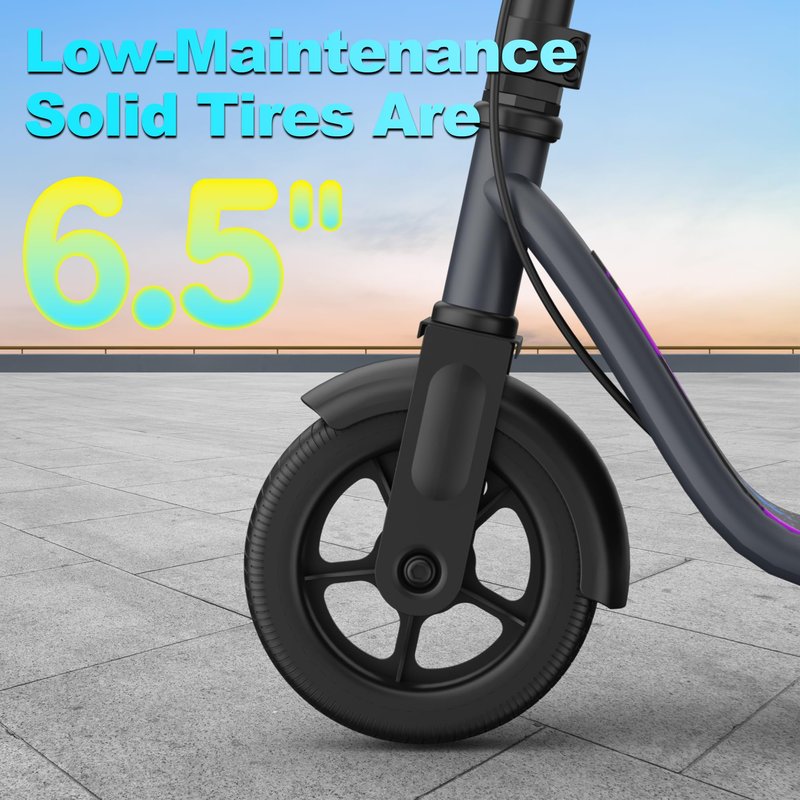 Electric Scooter Adults, 19 MPH Max Speed & 15 Miles Range, 350W Motor, Lightweight Foldable E Scooter with Dual Brake, Lighting System, Smart APP