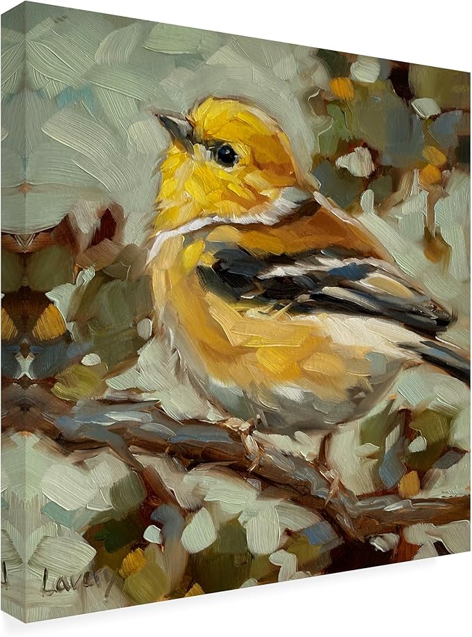 Outdoor Canvas Art - Andrea Lavery 'Goldie' Wall Art for Outdoor Spaces, Patios, or Gardens by Trademark Fine Art