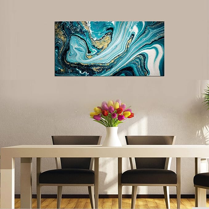 XXMWallArt FC2762 Abstract Texture Wall Art Marble Vortex Canvas Prints Painting for Living Room Bedroom Kitchen Home and Office Wall DecorWall Decor Home Decor