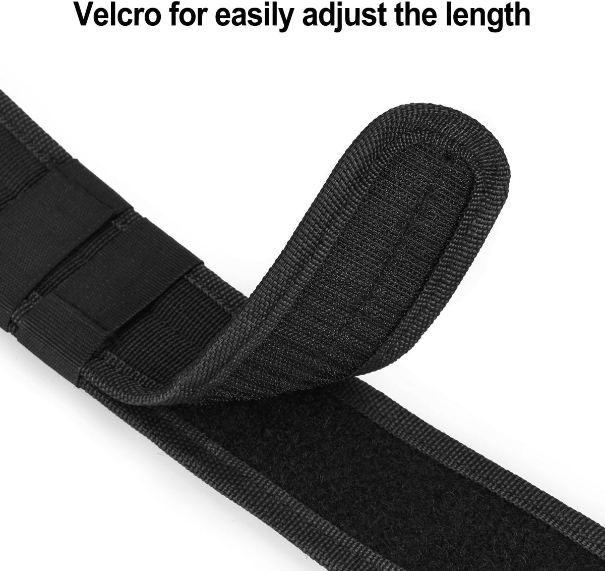 Tactical Nylon Belt for Police & Security - AGPTEK Combat Gear (Black)