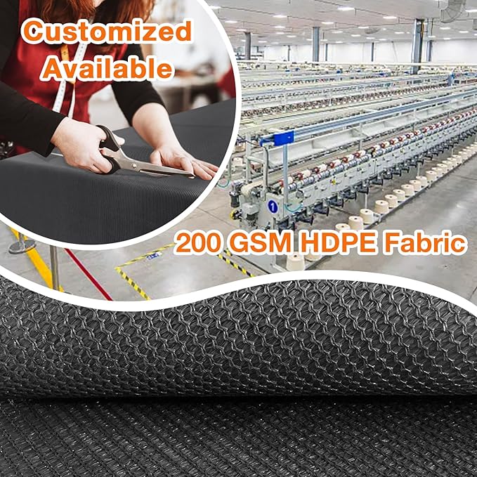 Artpuch Outdoor Pergola Shade Cover 10x14 FT Sun Shade Cloth with Grommets Dark Grey 90% UV Protection Canopy Patio Privacy Screen (Customized Available)