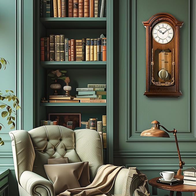 AYRELY® 26IN Grandfather Vintage Wall Clock