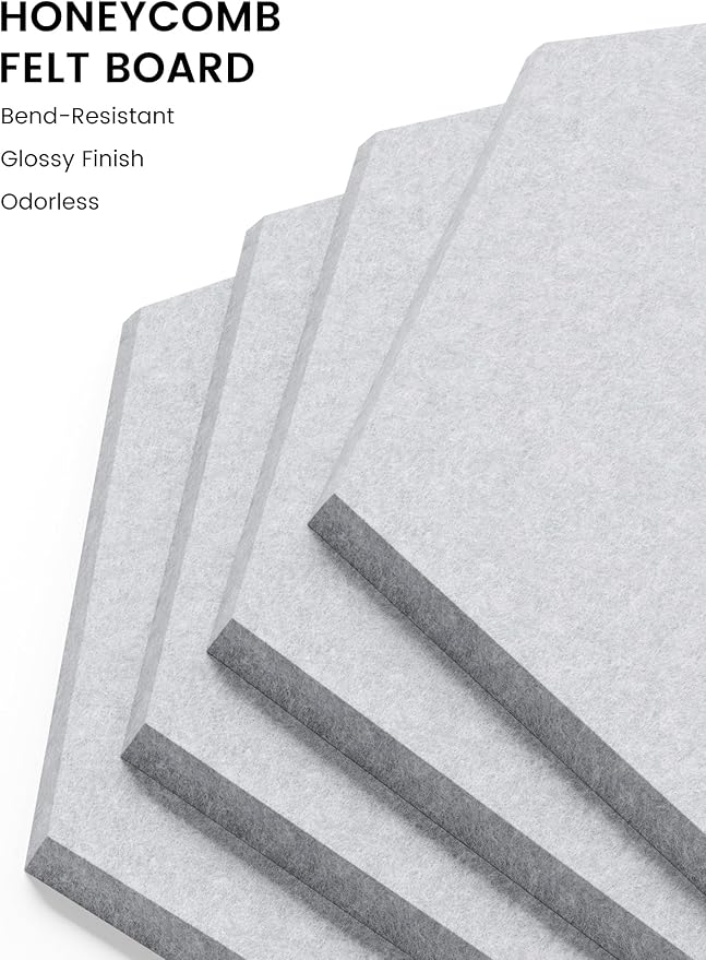 Fluxynara Hexagon Cork Board Alternative