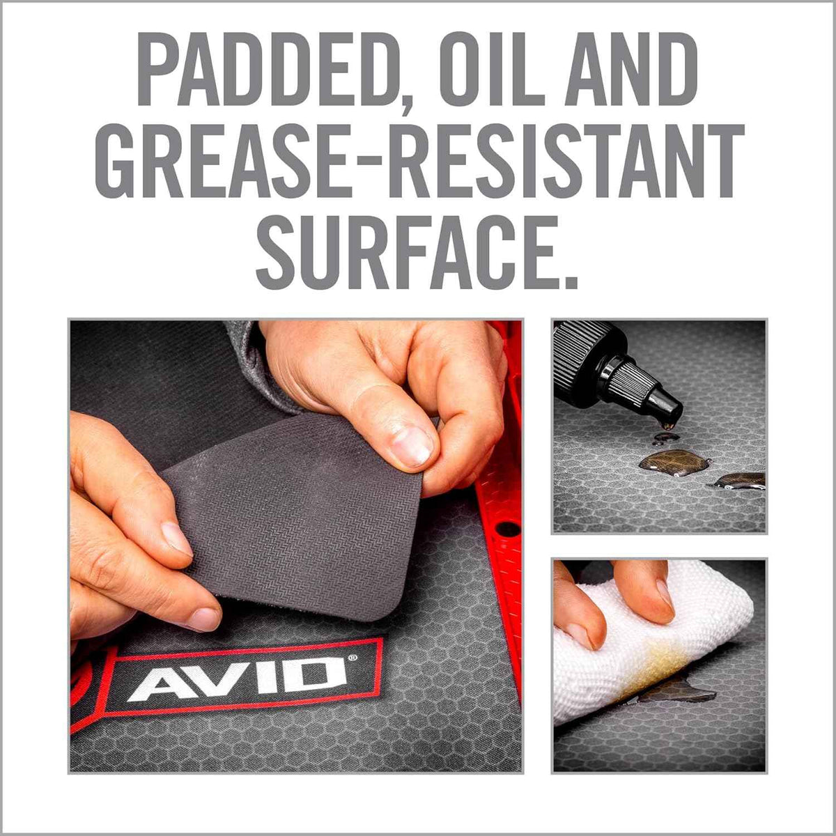 Real Avid Smart Gun Cleaning Mat - XXL 47.25”x19.5” or Universal 43"x16" - Non-Slip, Oil Resistant