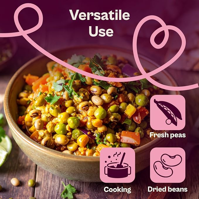 SVI 50 Gandules Pigeon Peas Seeds (Cajanus indicus) - Gungo peas, Congo Pea, Drought Resistant & Nitrogen-Fixing, Open-Pollinated - Heirloom Vegetable Seeds for Outdoor Garden, Raised Beds