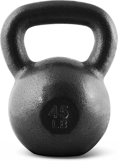 CAP Barbell Cast Iron Kettlebell - Durable Coated Finish | Available in Multiple Weights and Sets