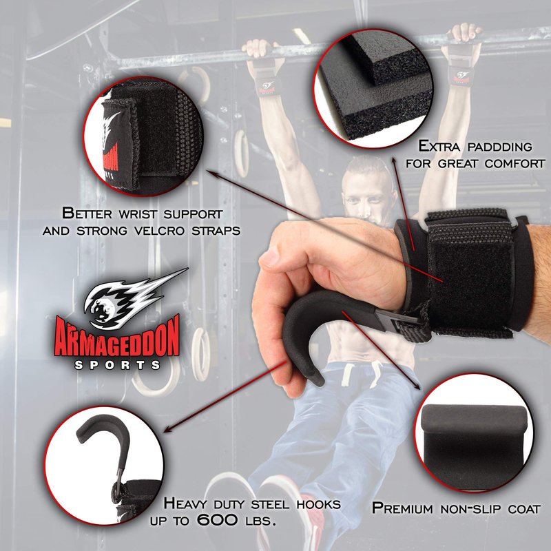 Premium Deadlift Straps, Weight Lifting Grips, Weight Lifting Hooks, Gym Grip Straps, Wrist Grips Weight Lifting, Pull Up Straps, Gym Hooks, Weight Grips, Hand Straps for Weight Lifting