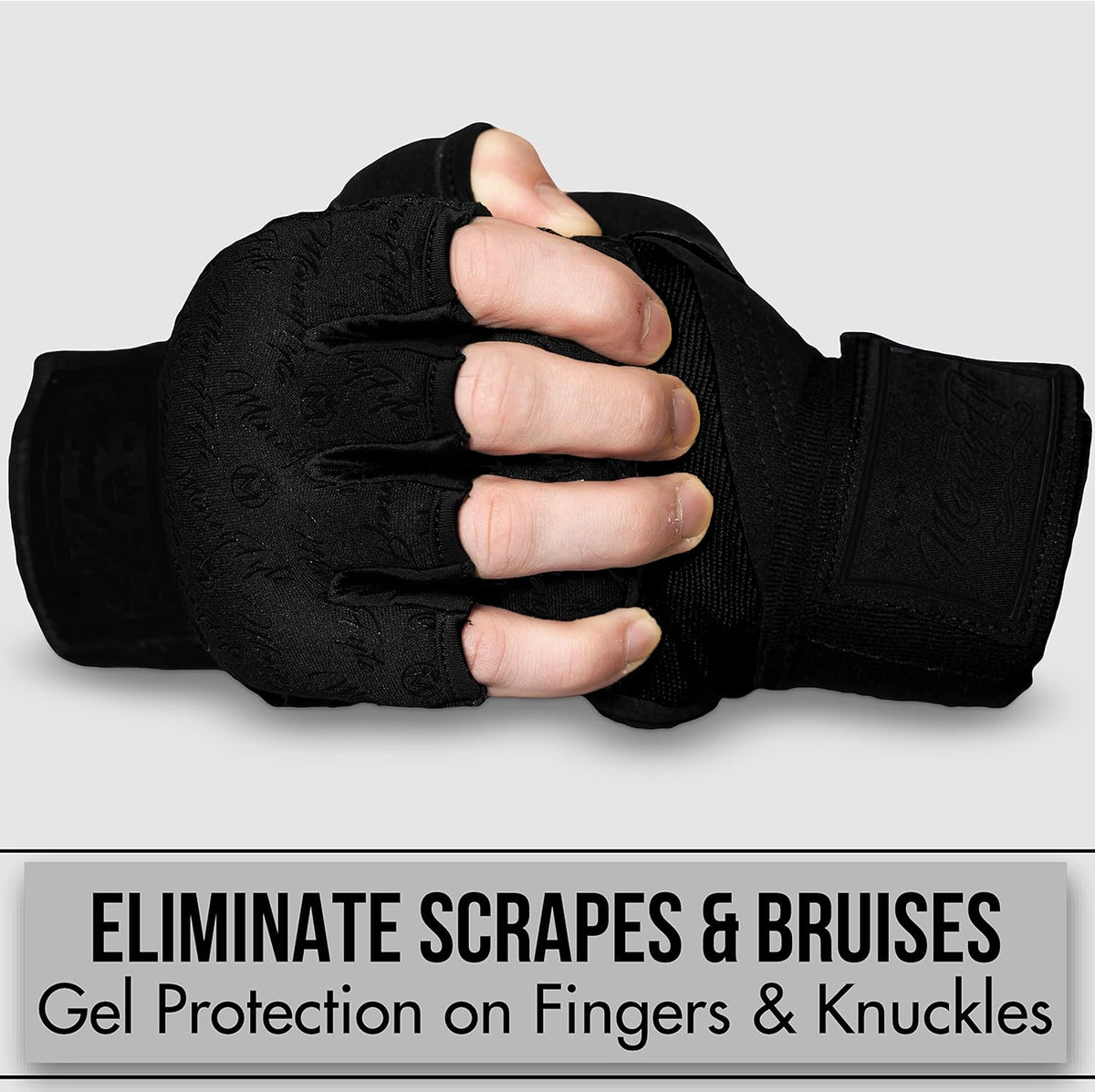 Skiennix Quick Gel Boxing Wraps - Ultimate Fist & Knuckle Protection for MMA, Kickboxing | Unisex Sizes