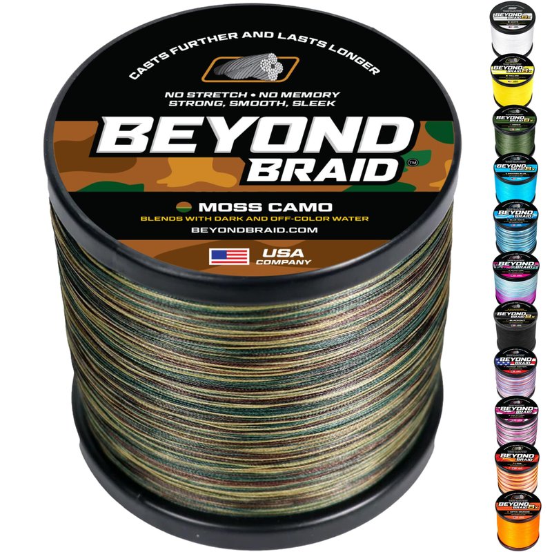 Beyond Braid Moss Camo 1000 Yards 20lb