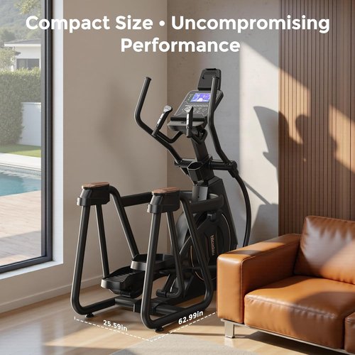 Niceday Elliptical Machine - Home Exercise Equipment with 20-Inch Stride & 32 Resistance Levels
