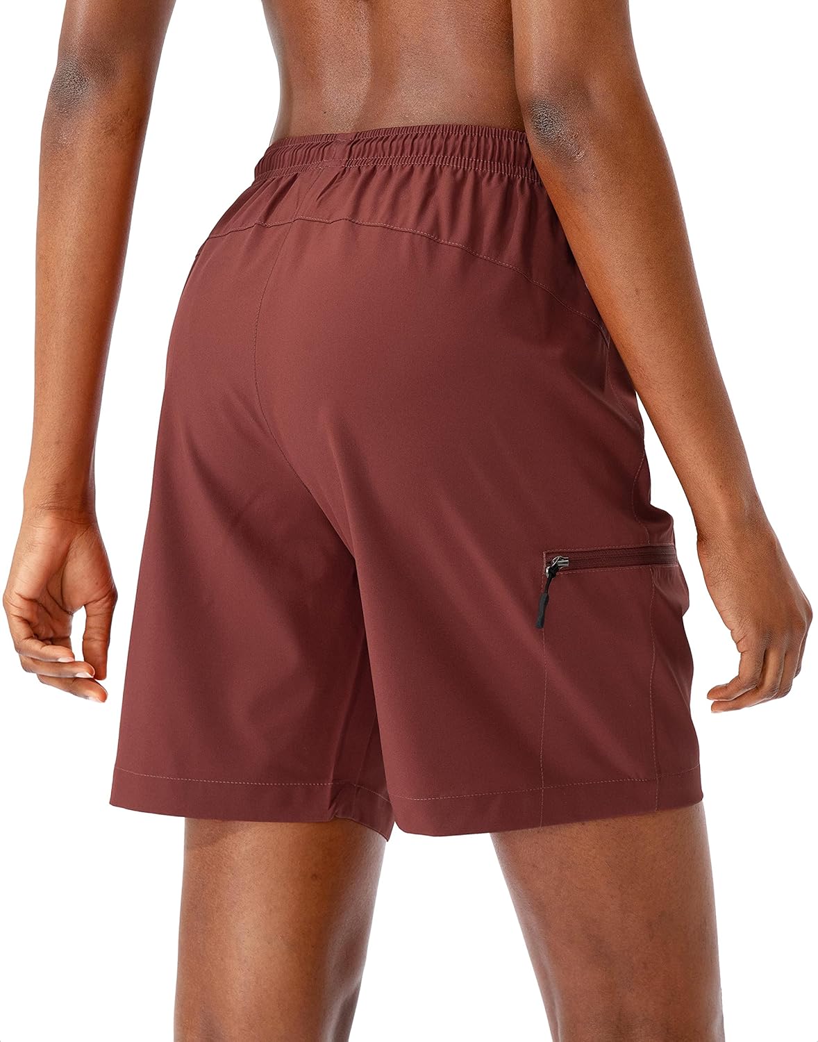 SANTINY Women's Hiking Cargo Shorts - Quick Dry Lightweight Design with Zipper Pockets | 5''/7''/9'' Sizes
