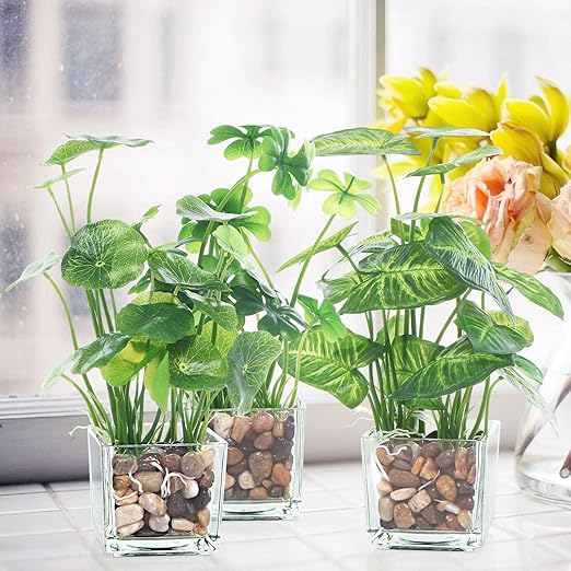 Pulovin 2.5 Pound Decorative Stones, 1-1 1/2", River Rocks for Plants Indoor Drainage, Small Polished Natural Pebbles for Crafts, Vases, Garden and DIY Decor