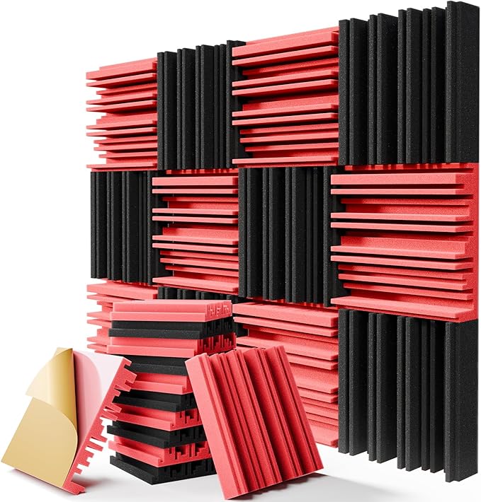 12 Pack Sound Proof Foam Panels