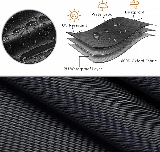 Propane Gas Grill Cover for Big Horn Outdoors Portable Infrared Gas Grill, 600D Waterproof Cover for Infrared Outdoor Broiler BBQ Grill/Steak Cooker/Salamander Broiler/Barbecue Propane Oven