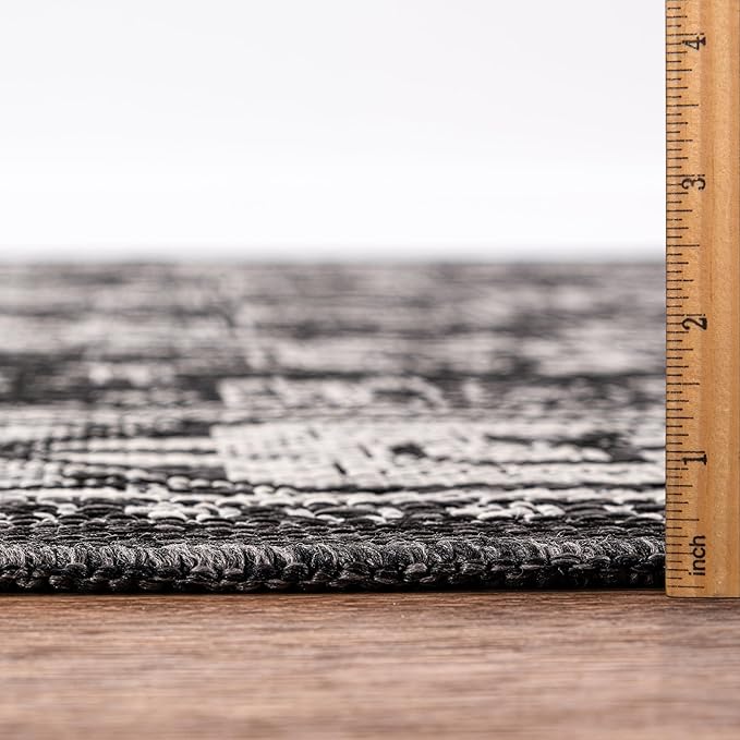 Keen Home Design Terrace Outdoor Runner Rug - 2x12 Washable Indoor/Outdoor Rug for Patio, Kitchen, Balcony, Beach, Garden, Deck and Porch, Size: 2'2"x11'10"