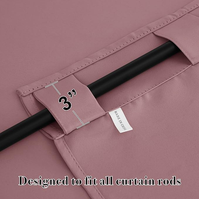 RYB HOME Small Window Curtains