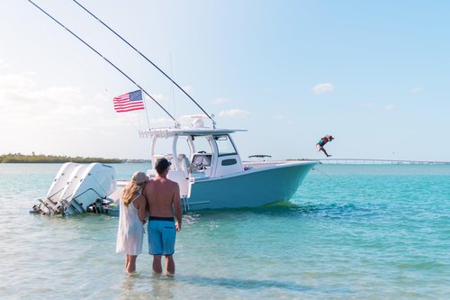 South Wind Designs Boating Flagpole for Rod Holders and/or Rocket Launchers (4.5' Pole)