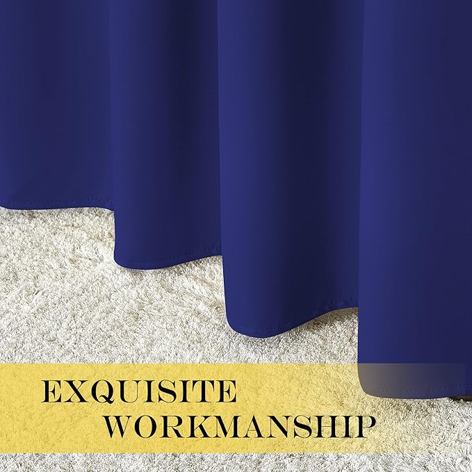 NICETOWN Blackout Short Curtain 63 inches Long