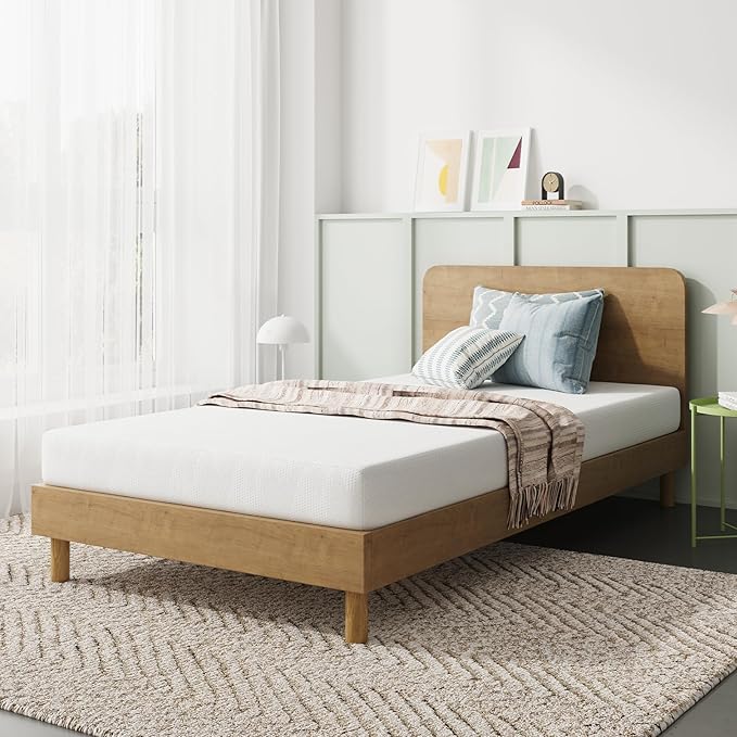 Novilla Full Mattress, 5 Inch Full Bed Mattress for Kids, Gel Memory Foam Mattresses for Cooling Night Sleep, Pressure Relief, CertiPUR-US Certified