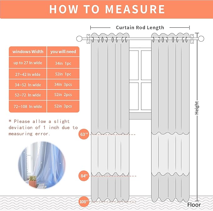 XiDi Dream Star Blackout Curtains