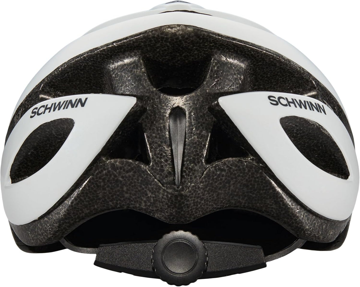 Schwinn Thrasher Adult Bike Helmet - Adjustable Fit 58-62 cm | Comfortable Padding & Air Vents