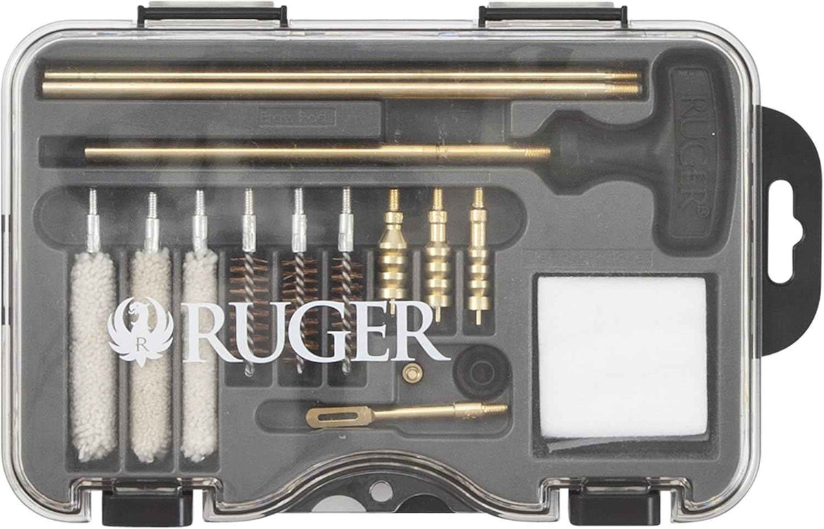Ruger Gun Cleaning Kit with Case – All-in-One Firearm Maintenance for Handguns, Rifles & Shotguns