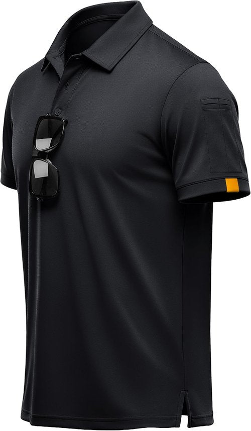 MAGCOMSEN Men's Polo Shirts - Short Sleeve Casual Golf Polos with Moisture-Wicking Performance | Stylish Fit