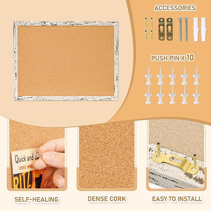 DOLLAR BOSS Cork Board for Wall