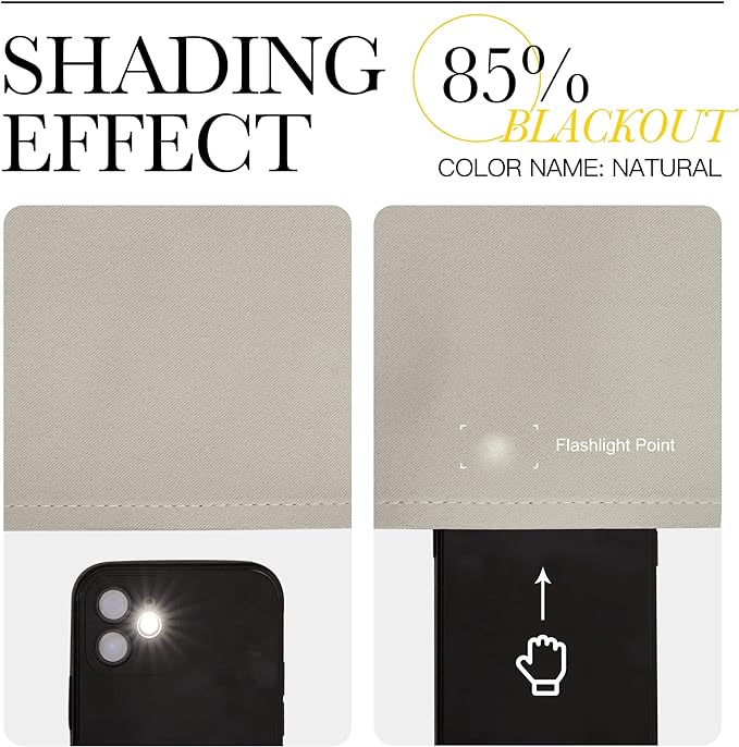 NICETOWN Blackout Curtains for Living Curtains, Room Darkening Window Curtain