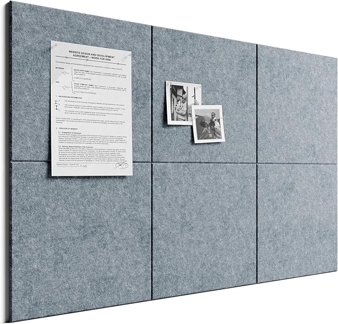 Bumusty Large Cork Board 36" x 24" Alternative