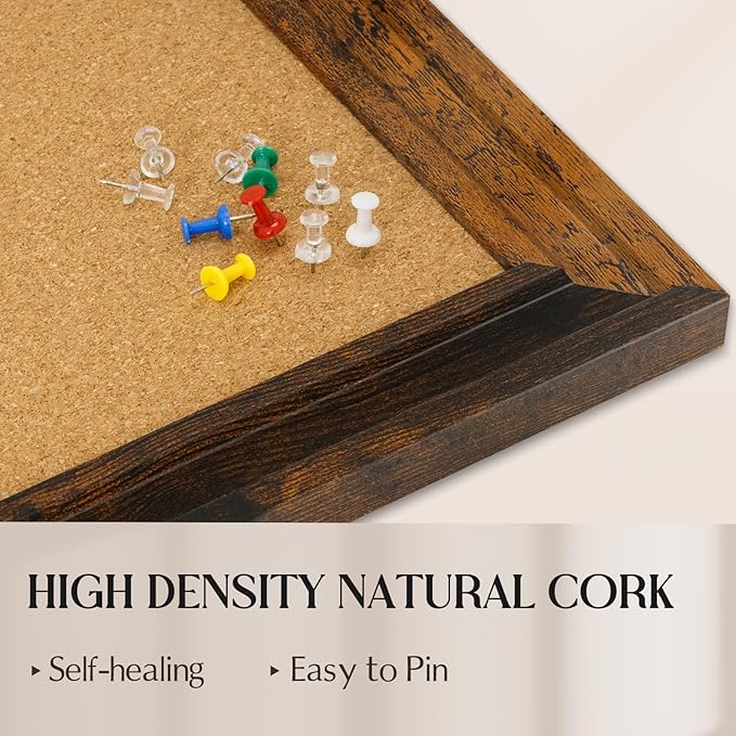 Cork Bulletin Board, Hanging Pin Board