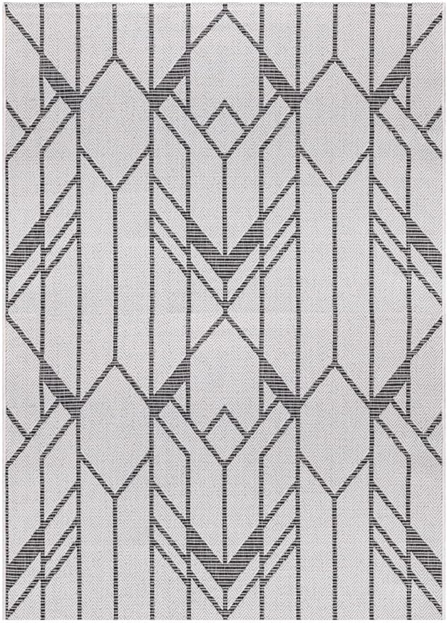 Keen Home Design Terrace Outdoor Throw Rug - 3x5 Washable Indoor/Outdoor Rug for Patio, Kitchen, Balcony, Beach, Garden, Deck and Porch, Size: 3'x5'
