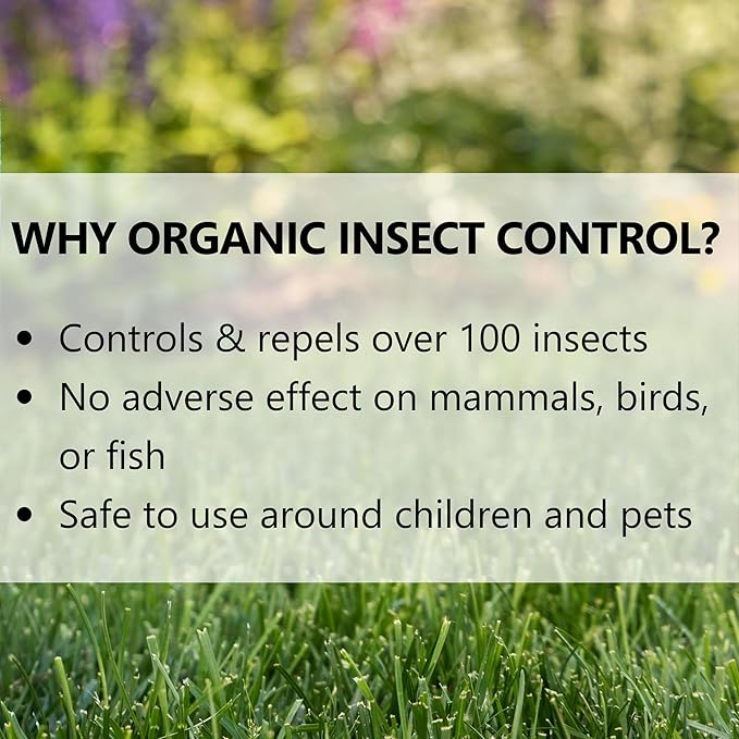 Jonathan Green (12202) Organic Insect Control For Lawns & Gardens - Lawn Insect Killer (5,000 Sq. Ft.)