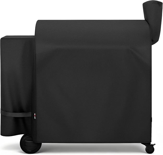 Unicook Grill Cover Compatible with Traeger Pro 34 Series, Texas Elite 34, Century 34, and Pro 780 Pellet Grills, Heavy Duty Waterproof Full-Length Outdoor BBQ Smoker Cover, All-Season Protection