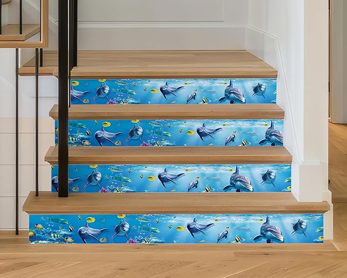 FLFK Peel and Stick Wallpaper Border Wall Decals