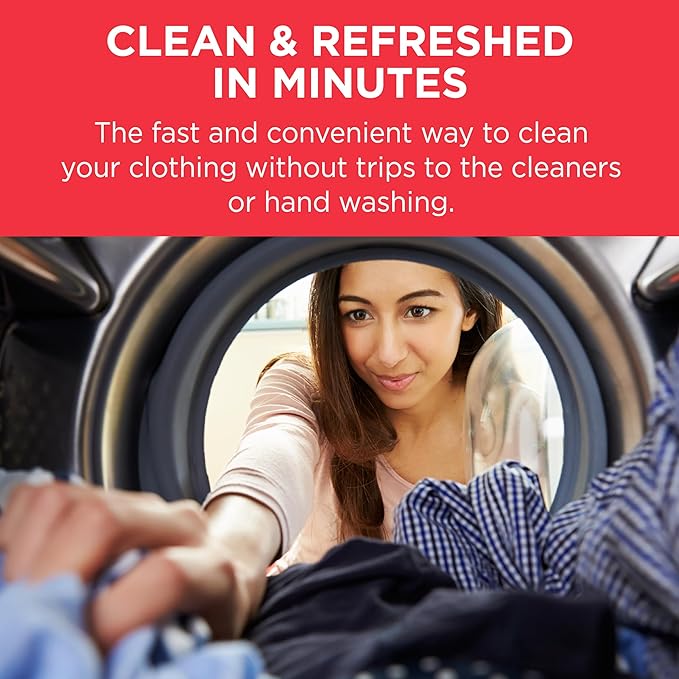 dryel At-Home Dry Cleaner Kit, New and Improved Formula with Rapid Refresh Technology, Gentle Laundry Care for Special Fabrics and Dry-Clean-Only Clothes, 5 Loads