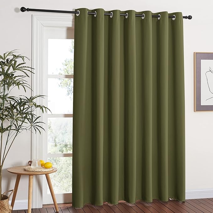 NICETOWN Window Treatment Sliding Door Curtain
