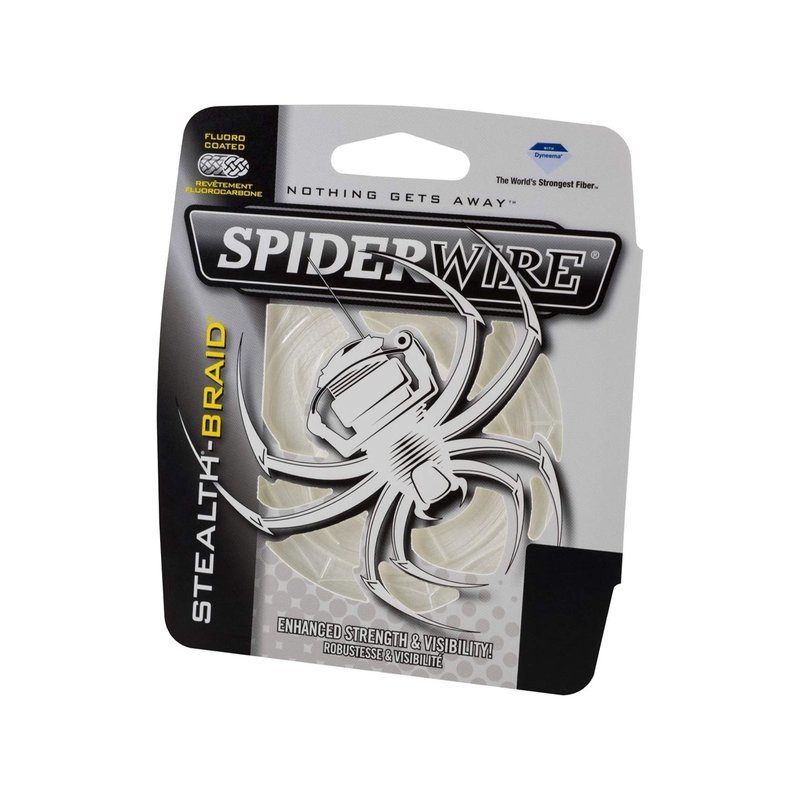 SpiderWire Stealth® Translucent Superline, Translucent, 15lb | 6.8kg, 125yd | 114m Fishing Line, Suitable for Saltwater Environments