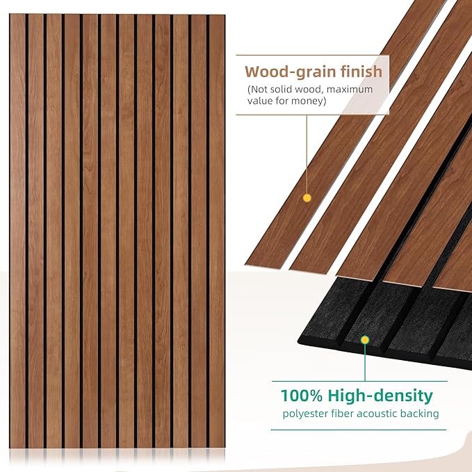 4 Pack Acoustic Panels Sound Absorbing, 47.2”x23.6” Sound Dampening Panels