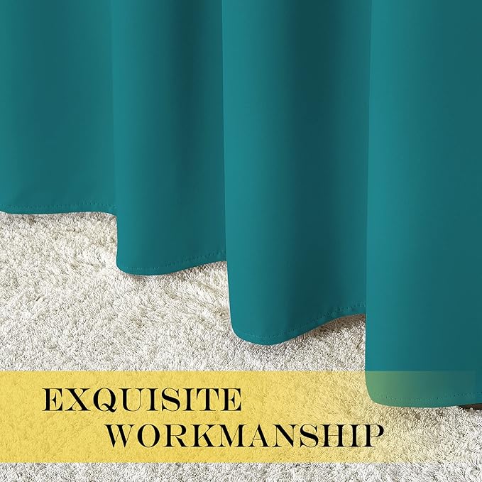 NICETOWN Blackout Doorway Curtain & Drape 84 inches Length