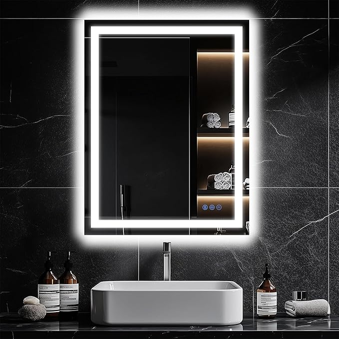 Antok 24"x 32" LED Bathroom Mirror