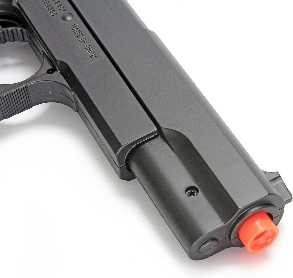BBTac 1911 Dual Spring Airsoft Pistols - High Performance 260 FPS Handguns | 2-Pack for Target Shooting & Tactical Play