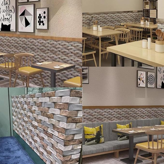 3D Wall Panels Peel and Stick, Faux Brick Wall Panel, Living Rooms, bedrooms