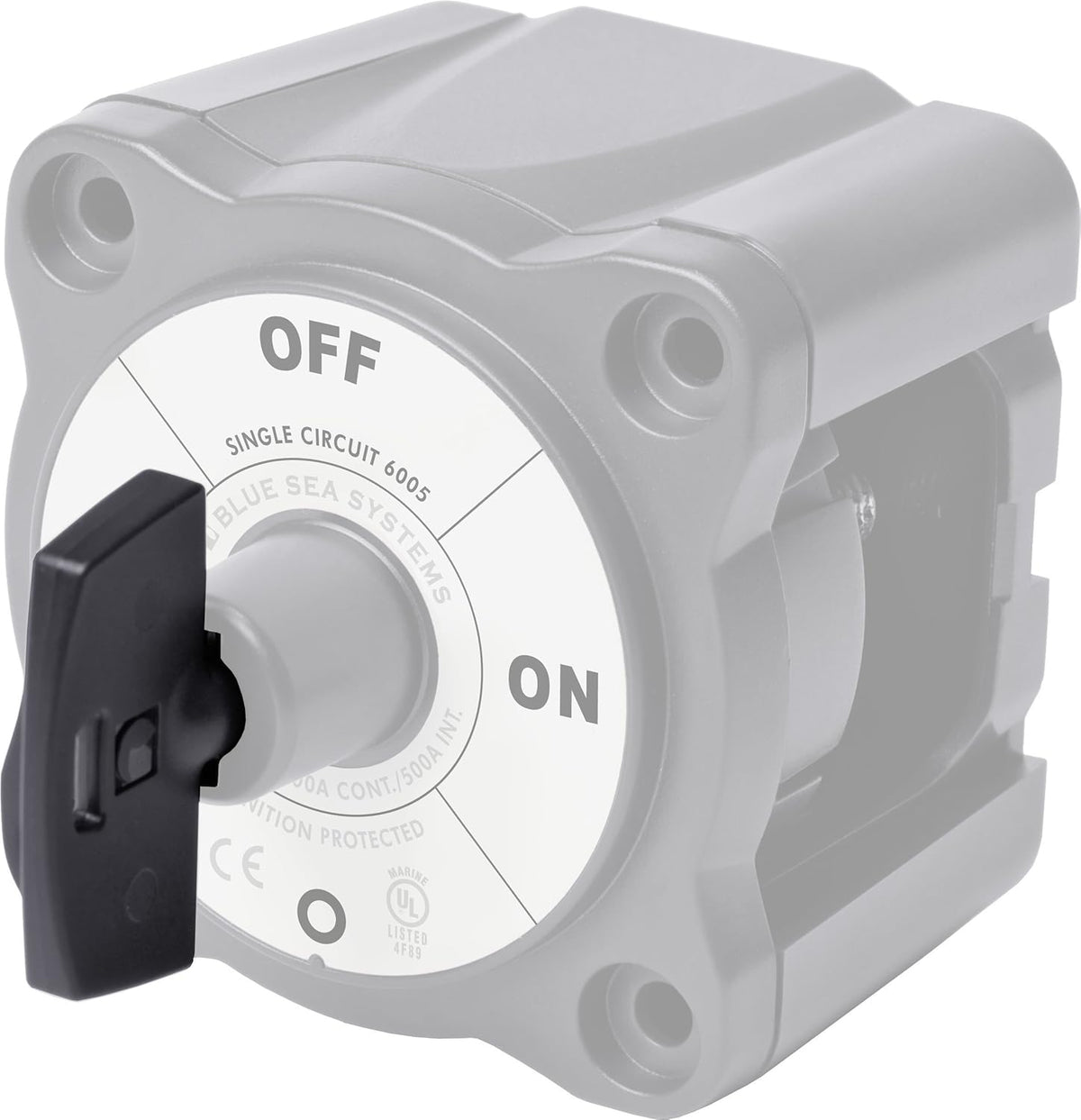 Blue Sea Systems Battery Switch Key Replacement - Fits m-Series 6005200 | Black Color