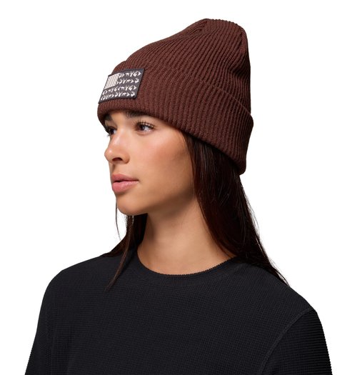 Columbia Unisex PHG Patch Beanie, Tobacco/Game Flag, One Size