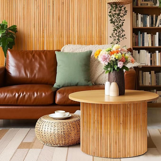 Wibeelee Natural Bamboo Wall Panel