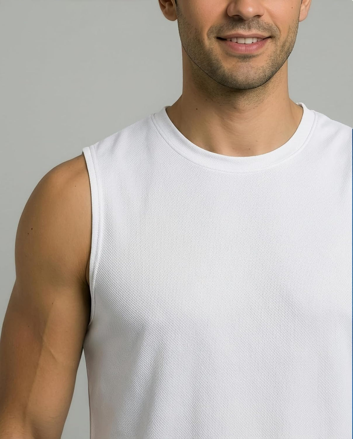 Real Essentials Men's Mesh Active Athletic Tech Tank Top - 5 Pack for Workout & Training | Big & Tall Sizes Available