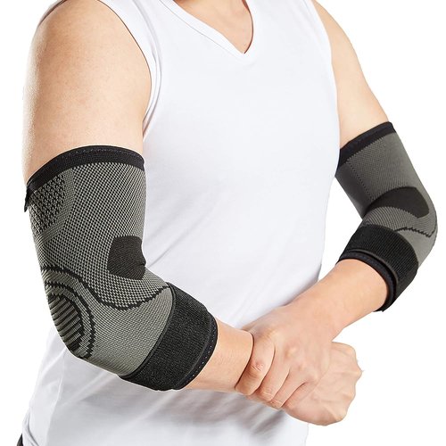 Bodyprox Elbow Brace - Compression Sleeves for Tendonitis | 2-Pack Tennis & Golf Elbow Support