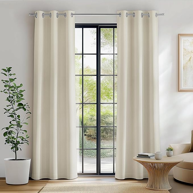 FMFUNCTEX 100% Blackout Curtains